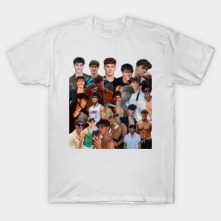 noah beck photo collage T-Shirt